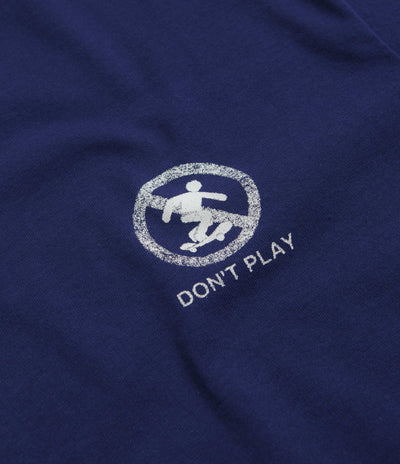 Polar Don't Play T-Shirt - Deep Royal Blue