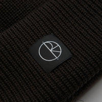 Polar Double Fold Merino Beanie - Brown thumbnail