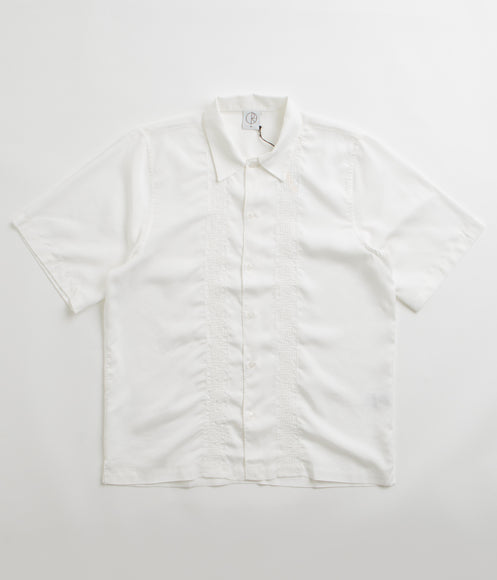 Polar Double P Bowling Shirt - Cloud White