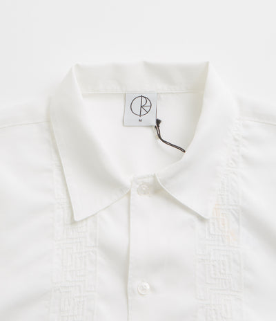 Polar Double P Bowling Shirt - Cloud White