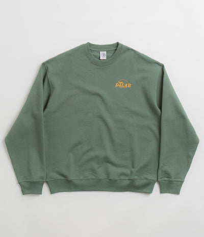 Polar Dreams Dave Crewneck Sweatshirt - Jade Green