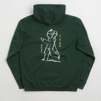 Polar Dual Living Dave Hoodie - Dark Green thumbnail