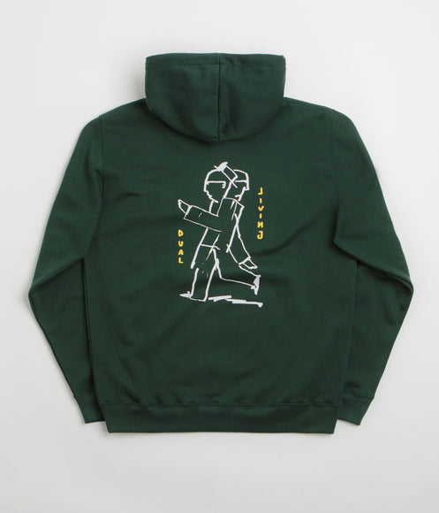 Polar Dual Living Dave Hoodie - Dark Green