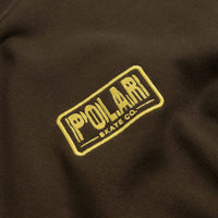 Polar Earthquake Dave Crewneck Sweatshirt - Brown thumbnail