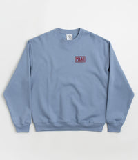 Polar Earthquake Dave Crewneck Sweatshirt - Oxford Blue