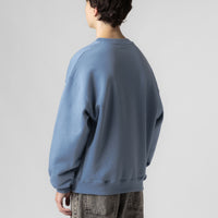 Polar Earthquake Dave Crewneck Sweatshirt - Oxford Blue thumbnail