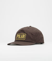 Polar Earthquake Patch Cap - Brown / Yellow