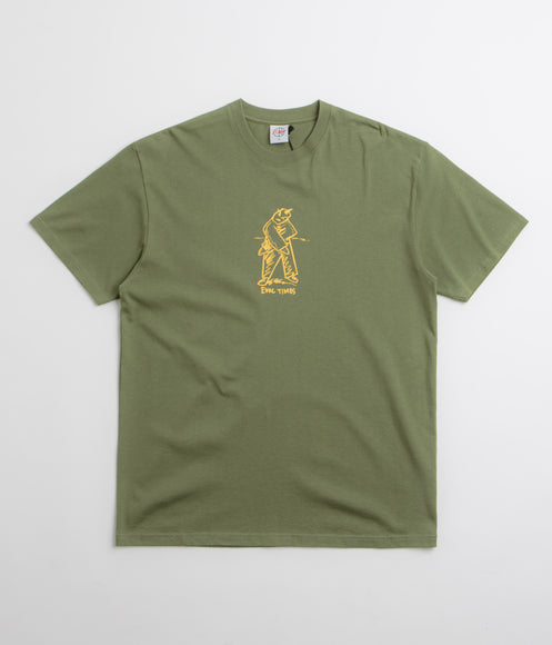 Polar Evol Times T-Shirt - Army Green