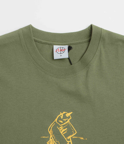 Polar Evol Times T-Shirt - Army Green