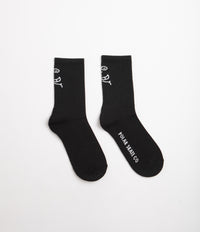 Polar Face Socks - Black