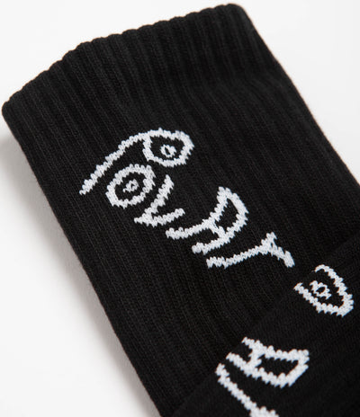 Polar Face Socks - Black