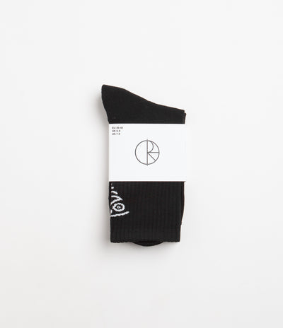 Polar Face Socks - Black