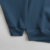 Polar Faces Dave Crewneck Sweatshirt - Grey Blue thumbnail