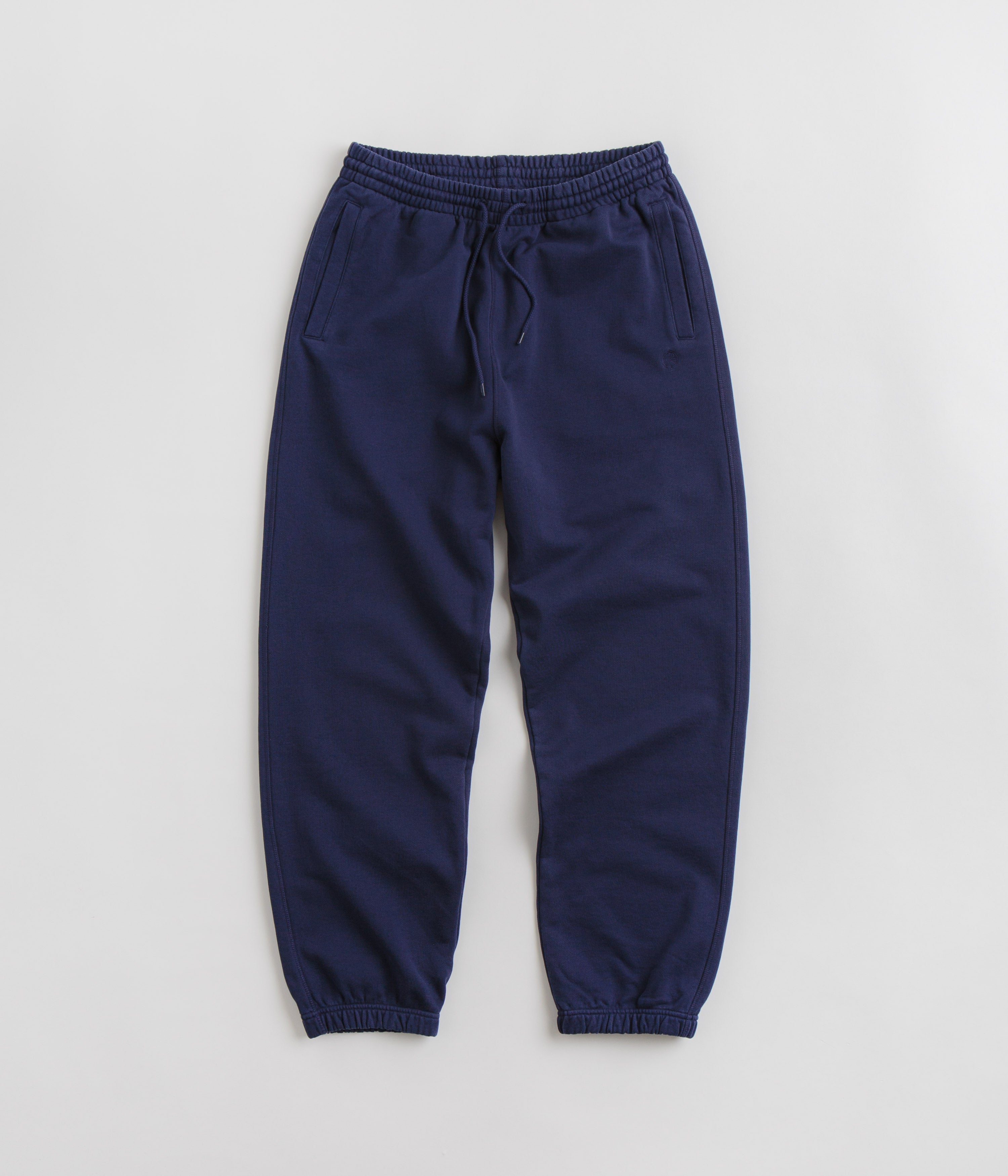 Yardsale Milano Velour Track Pants - Two Tone Blue / Grey | Flatspot