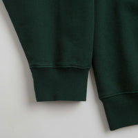 Polar Frankie Half Zip Sweatshirt - Dark Emerald thumbnail