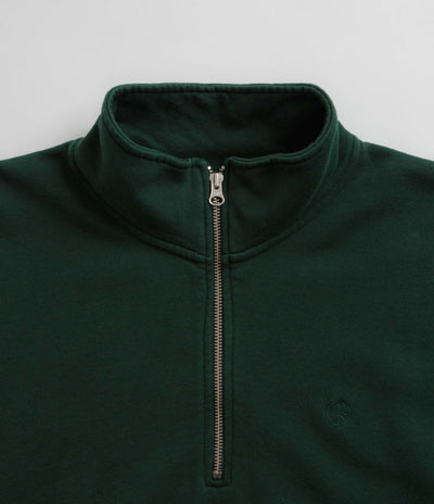 Polar Frankie Half Zip Sweatshirt - Dark Emerald