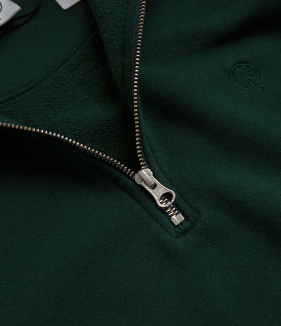 Polar Frankie Half Zip Sweatshirt - Dark Emerald