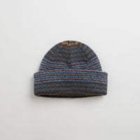 Polar George Beanie - Blue Green Stripe thumbnail