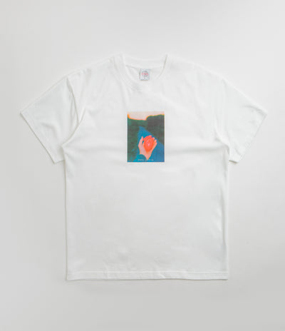 Polar Heart in Hand T-Shirt - White