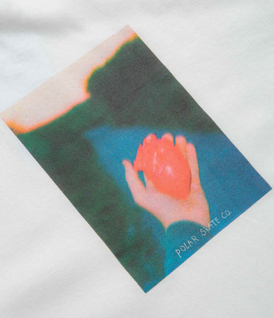 Polar Heart in Hand T-Shirt - White