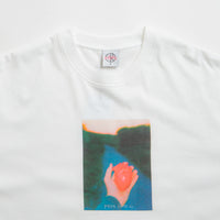 Polar Heart in Hand T-Shirt - White thumbnail