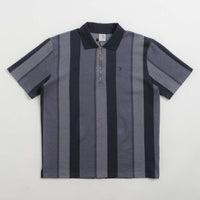 Polar Herringbone Jacques Polo Shirt - Blue thumbnail