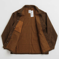 Polar Hickory Stripe Ezra Jacket - Rust thumbnail