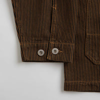 Polar Hickory Stripe Ezra Jacket - Rust thumbnail