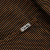 Polar Hickory Stripe Ezra Jacket - Rust thumbnail