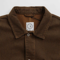 Polar Hickory Stripe Ezra Jacket - Rust thumbnail