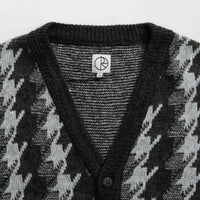 Polar Houndstooth Louis Cardigan - Grey thumbnail