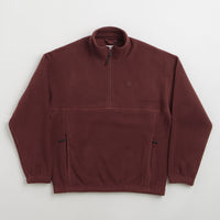 Polar Ivan Half Zip Sweatshirt - Wine thumbnail