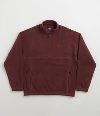 Polar Ivan Half Zip Sweatshirt - Wine