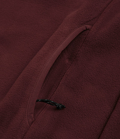 Polar Ivan Half Zip Sweatshirt - Wine