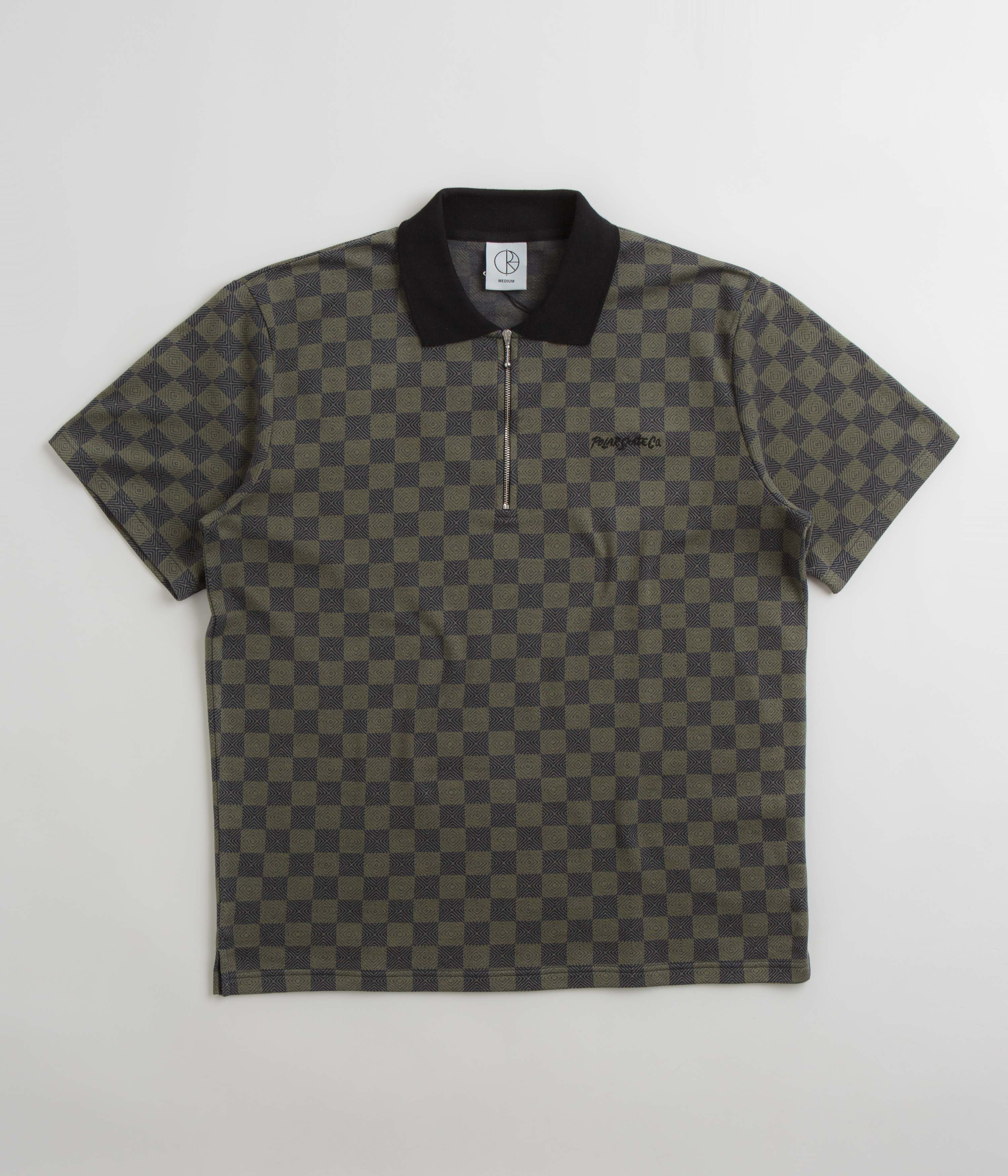 Polar Jacques Long Sleeve Polo Shirt - Grey Brown | Flatspot