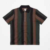 Polar Jacques Polo Shirt - Black / Salmon thumbnail