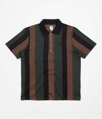 Polar Jacques Polo Shirt - Black / Salmon