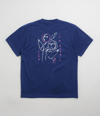 Polar Life in a Bubble T-Shirt - Deep Royal Blue