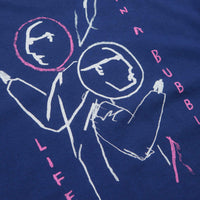 Polar Life in a Bubble T-Shirt - Deep Royal Blue thumbnail