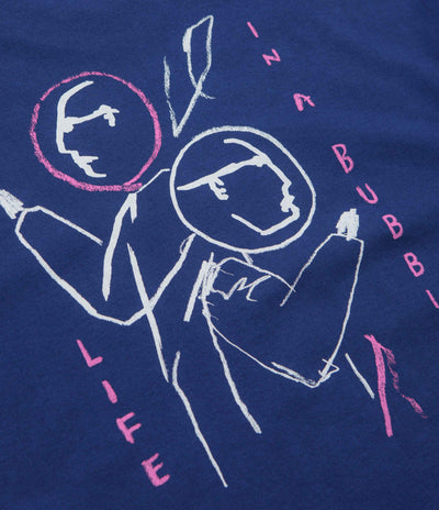 Polar Life in a Bubble T-Shirt - Deep Royal Blue