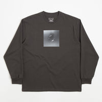 Polar Magnetic Field Long Sleeve T-Shirt - Dirty Black thumbnail