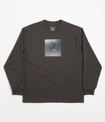 Polar Magnetic Field Long Sleeve T-Shirt - Dirty Black