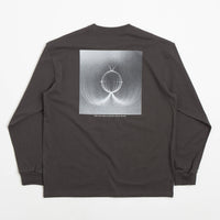 Polar Magnetic Field Long Sleeve T-Shirt - Dirty Black thumbnail