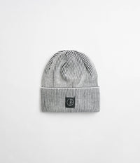 Polar Merino Lines Beanie - White / Black