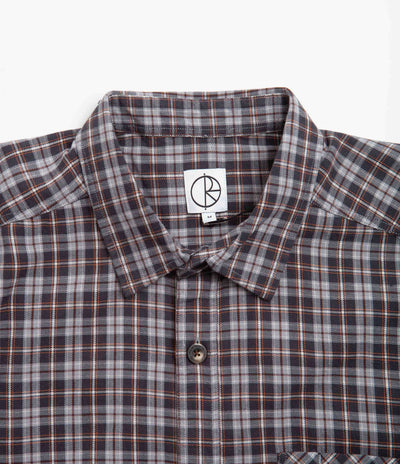 Polar Mitchell Poplin Shirt - Graphite / Gold