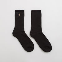 Polar No Comply Socks - Black / Brown thumbnail