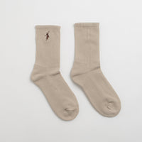 Polar No Comply Socks - Sand / Brown thumbnail