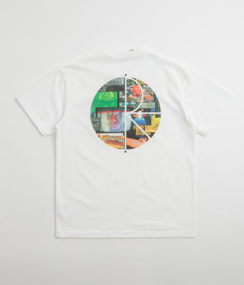 Polar Ourselves Collage Fill Logo T-Shirt - White