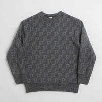 Polar P Pattern George Sweatshirt - Grey thumbnail