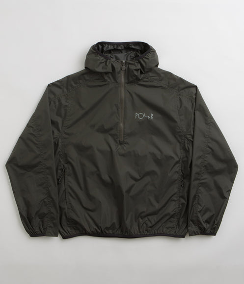 Polar Packable Anorak Jacket - Dirty Black